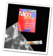 AlcoCheck breathalyser units